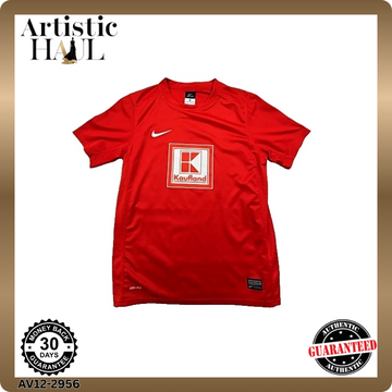 Nike Unisex Red Dri-FIT Jersey XL Short Sleeve Mesh Crewneck