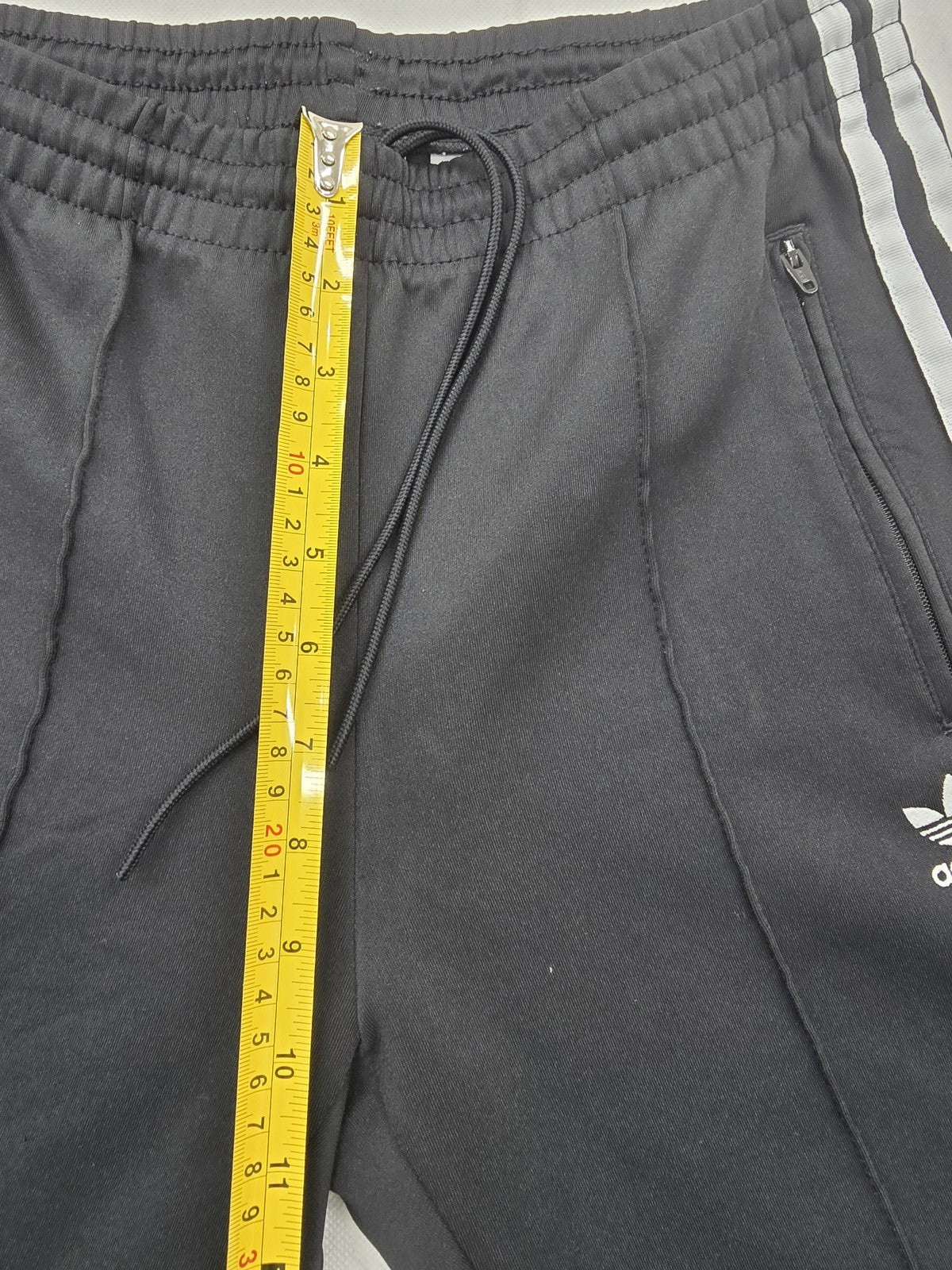 Adidas Primeblue Black Track Pants Men's L Slim Tapered Recycled