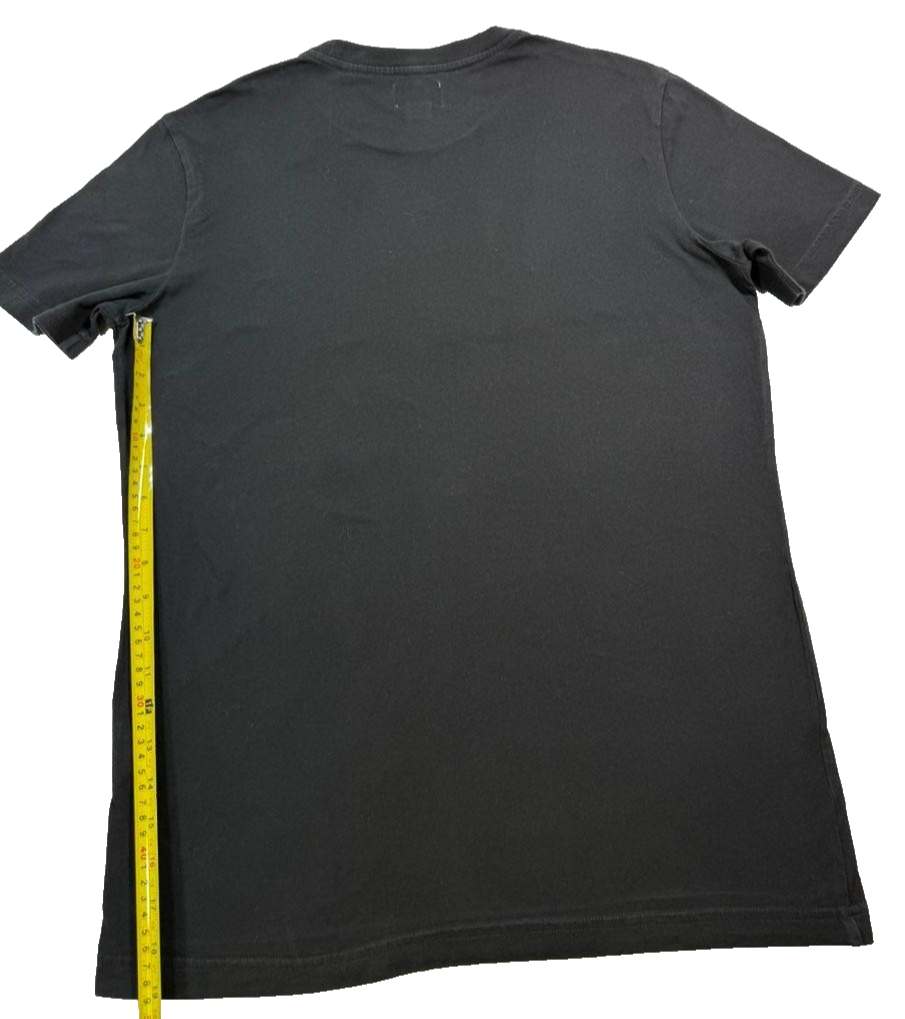Energize Men's Black The Return Of Energieman Graphic Crewneck T-Shirt Size L