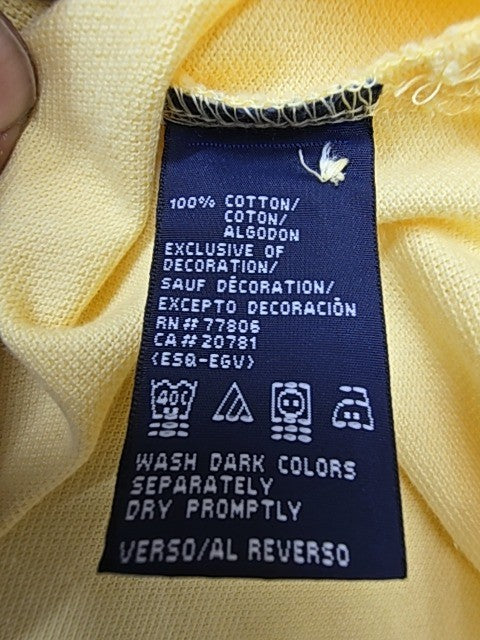 Tommy Hilfiger Men Yellow Polo Shirt size M product image 7