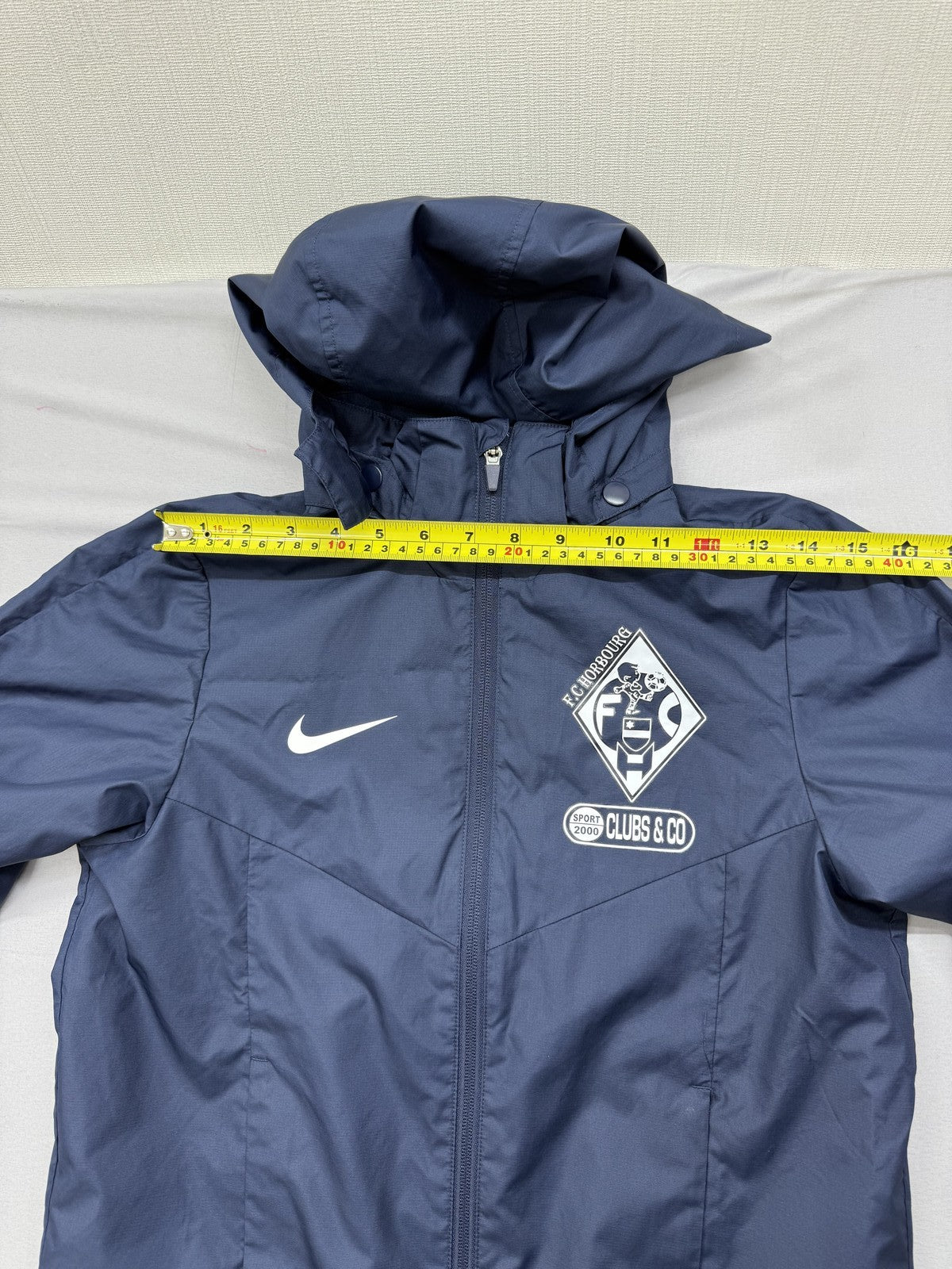 Nike Shield Navy L Zipper Hoodie Unisex Adult
