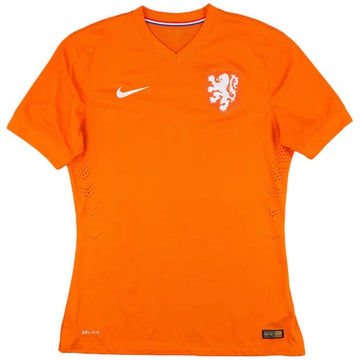 Men's Nike Netherlands Knvb Home Jersey Orange Dri-FIT Football Shirt M