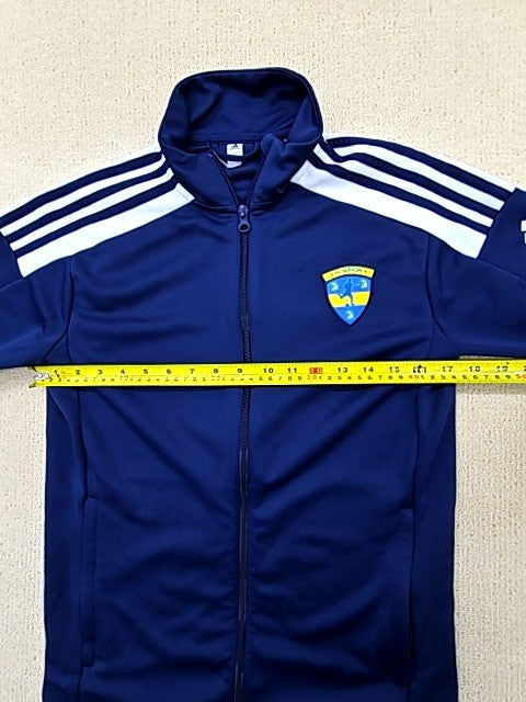 Adidas Men's Navy Blue Primegreen Track Jacket Size S