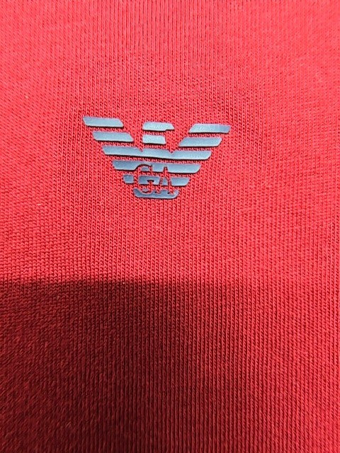 Emporio Armani Men Red T-Shirt size L product image 6