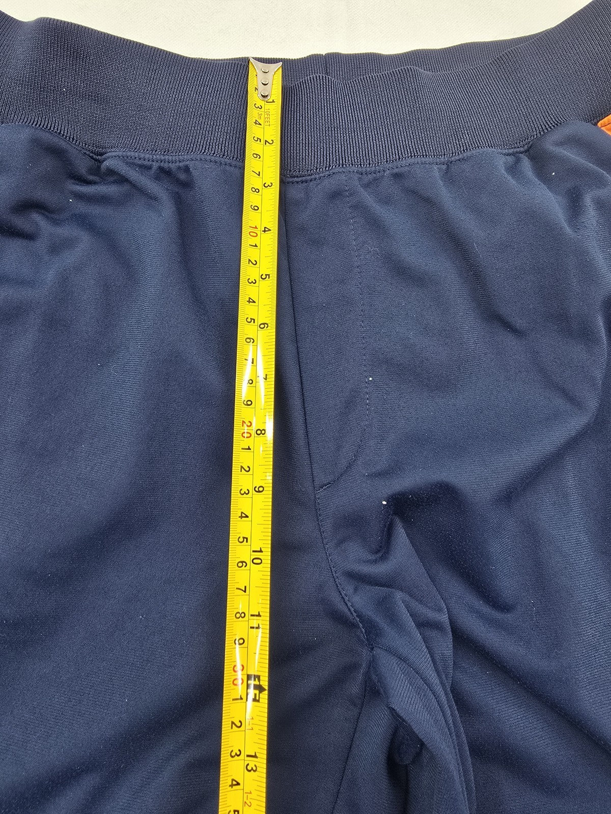 Nike Navy Orange Striped Sweatpants Men's L Activewear