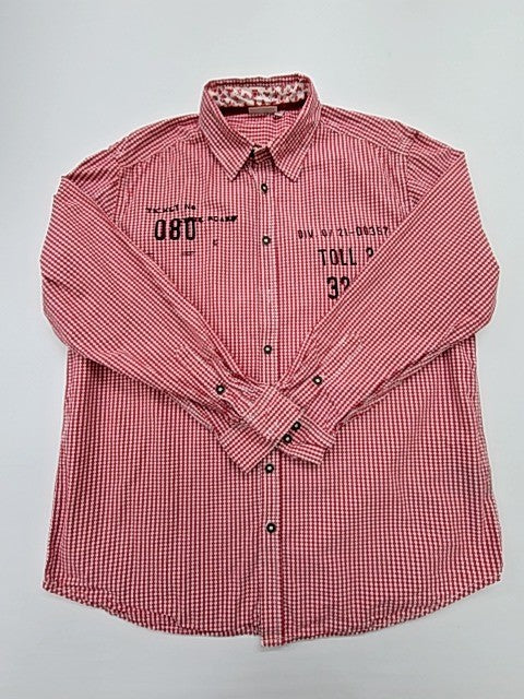 Landhaus Men Red Shirt size XL product image 1