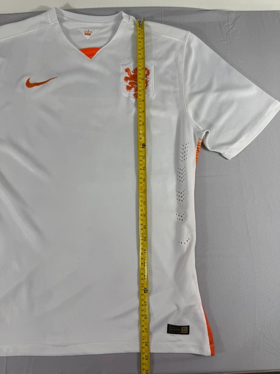 Nike Netherlands National Team Jersey White Orange Lion Dri-FIT Football Shirt