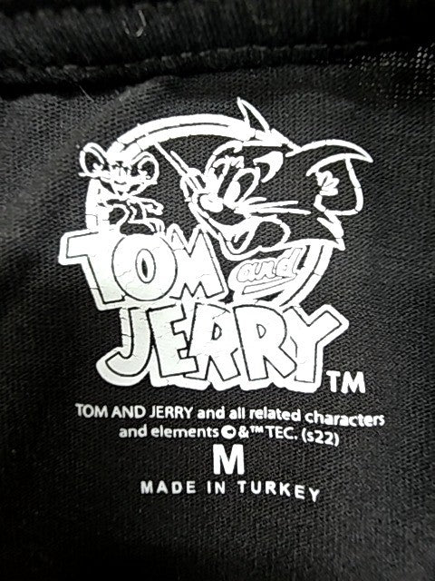 Tom & Jerry Men Black T-Shirt size M product image 4