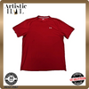 Under Armour Men's Red T-Shirt – Size L, Short Sleeve, Crew Neck
