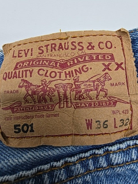 Levi's Men Blue Jeans size 36X32 product image 4
