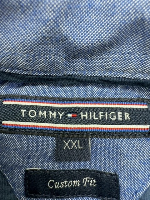 Tommy Hilfiger Men Blue Shirt size XXL product image 6