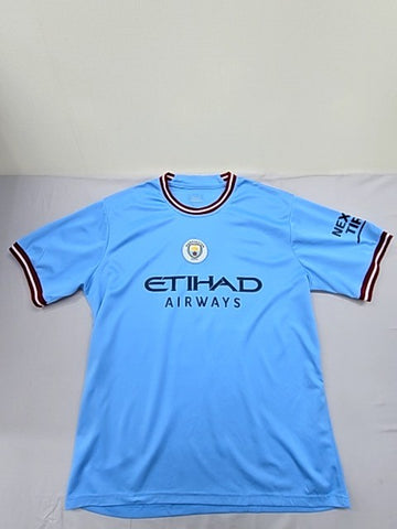 Puma Men's XL Blue Short Sleeve Dry Cell Jersey 100% Poly