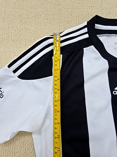 Adidas Club América White Black Striped Jersey Men's Short Sleeve