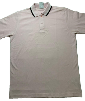 Adidas Pink Polo Shirt Men's Size L Classic Collar Tee Casual