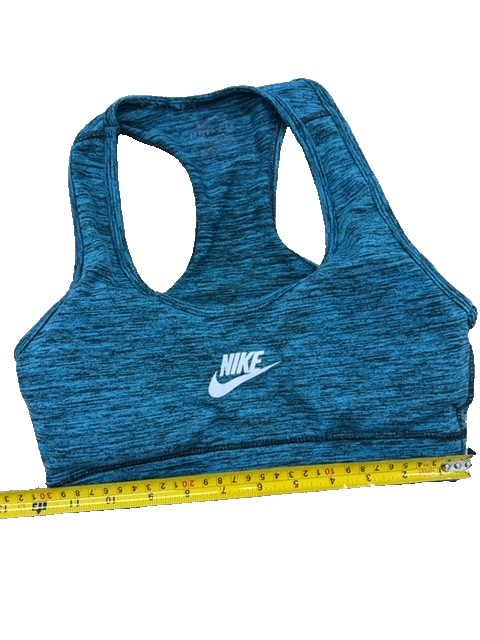 Nike Women's Teal Racerback Sports Bra Size S