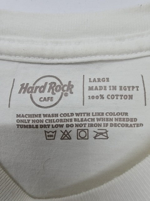 Hard Rock Cafe Men White T-Shirt size L product image 6