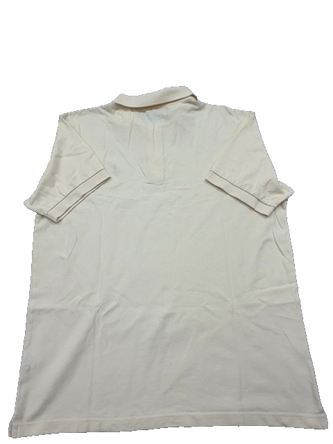 Marlboro Classics Men's White Polo Shirt XL 100% Cotton Short Sleeve