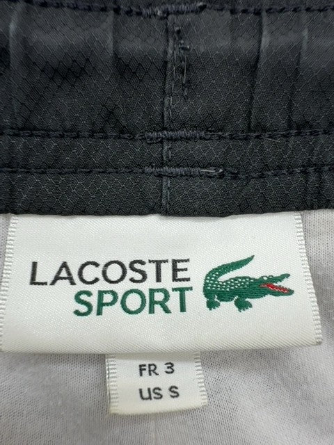 Lacoste Sport Men's Black Drawstring Sport Shorts Size S