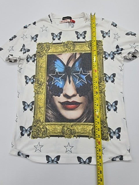 Rum Jungle Women White T-Shirt size M product image 7