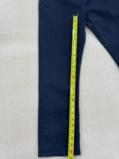Levi's Wedgie Straight Women's Size 27 High Rise Black Stretch Jeans