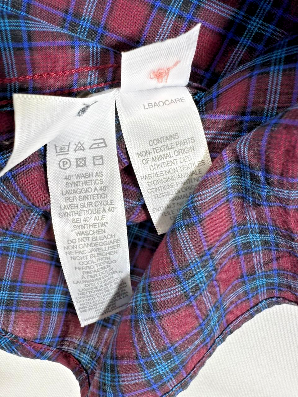 Paul Smith Checkered Shirt For Men - Size L