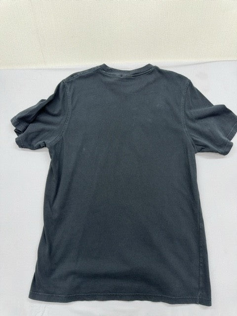 Adidas Men's Gray T-Shirt – Size M, Logo, Short Sleeve