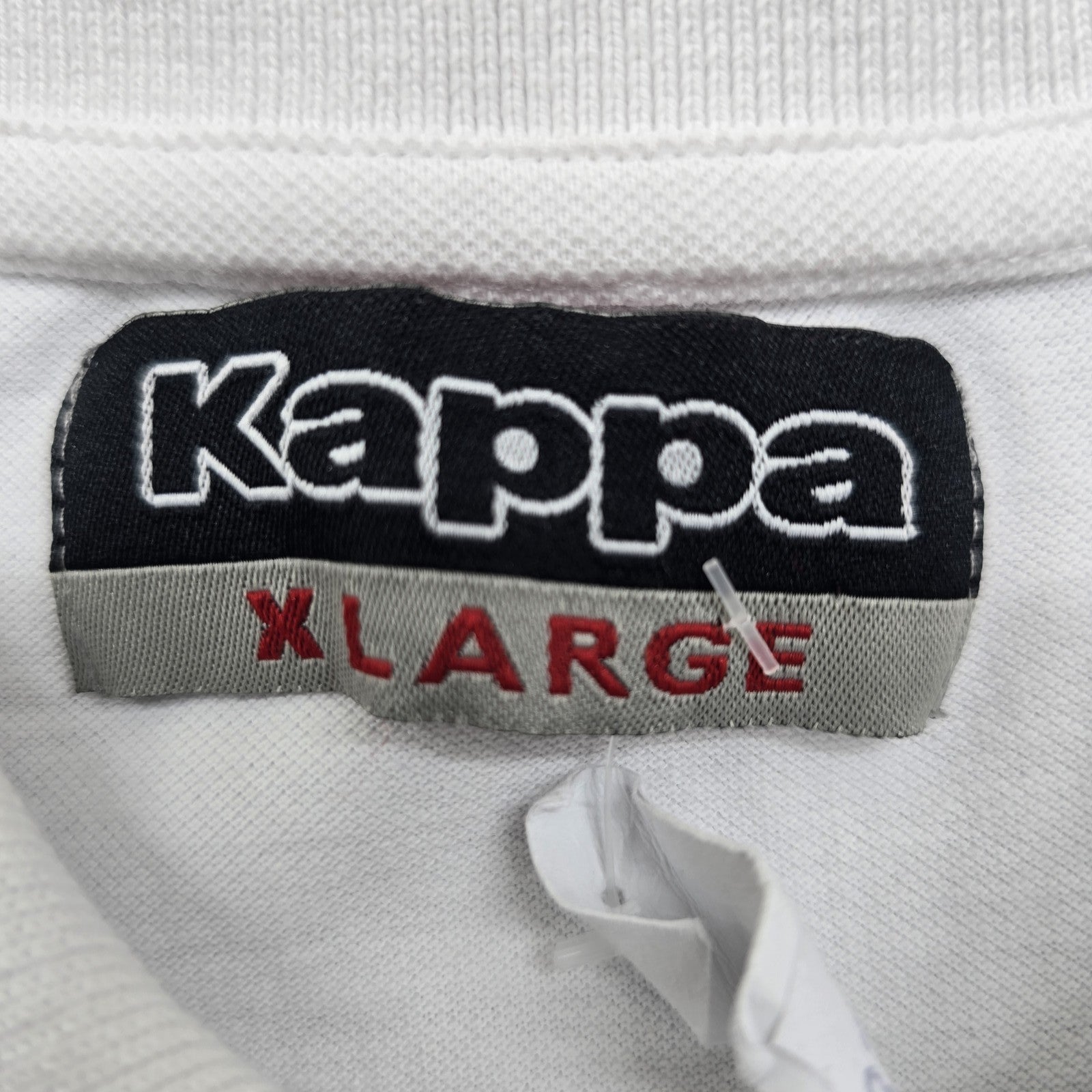 Kappa Men White Polo Shirt size XL product image 3