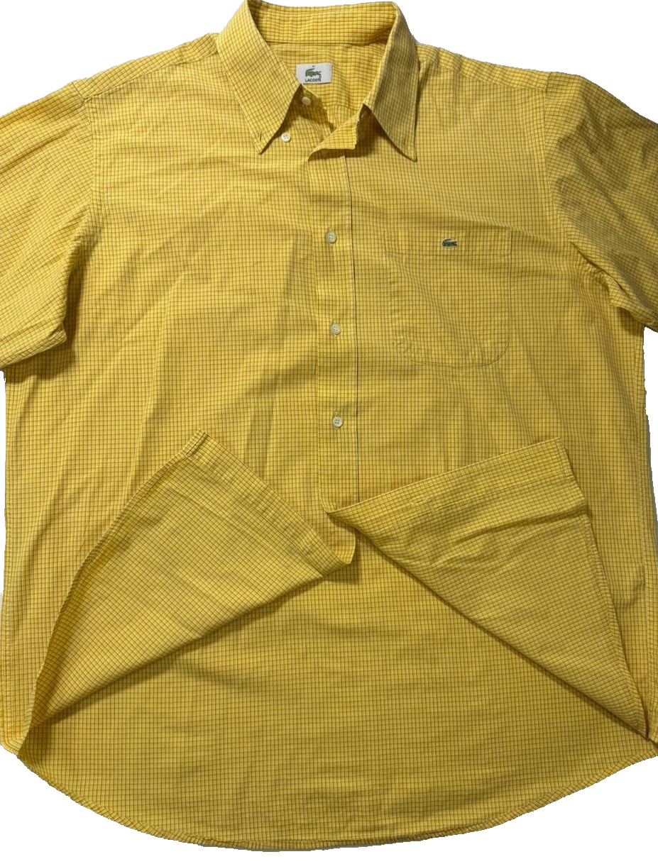 Lacoste Shirt Button Down Men's Long Sleeve | 41
