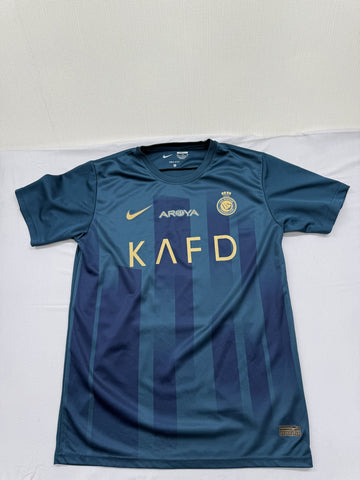 Nike Al Rayyan SC Teal Blue Dri-FIT Slim Fit XL Jersey