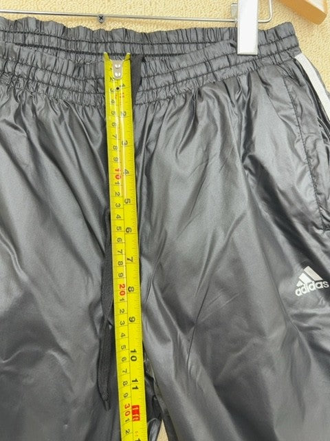 Adidas Unisex Black 3-Stripes Track Pants Size L