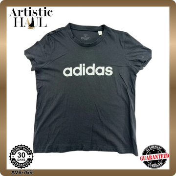 Adidas Men's XL Grey Short Sleeve Crewneck T-Shirt Machine Wash