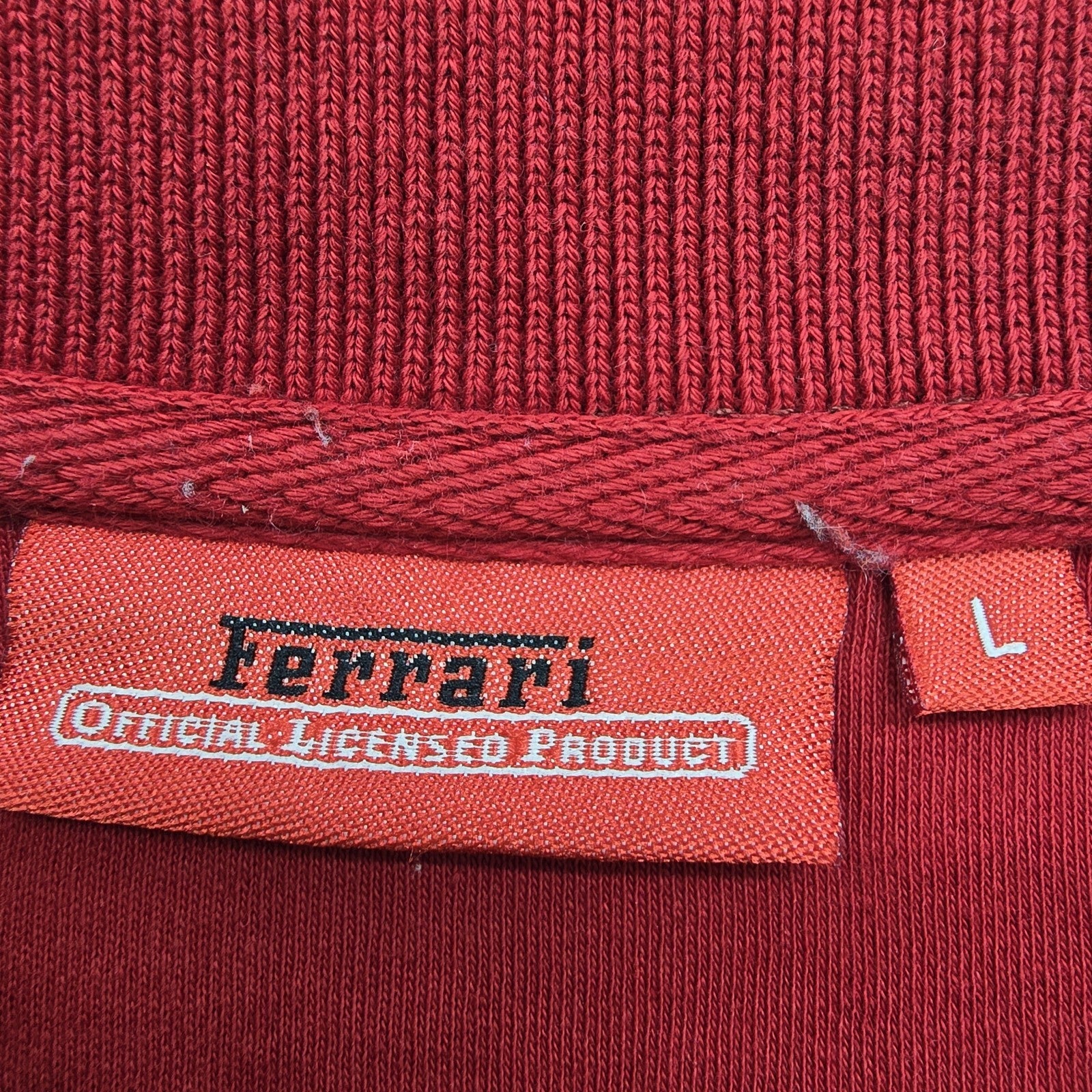 Ferrari Boys Red Polo Shirt size L product image 3