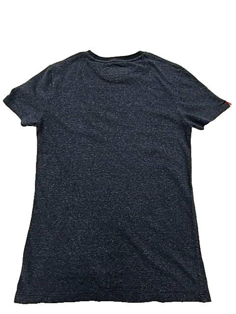 Superdry Men's Small Midnight Marl Short Sleeve Crew Neck Cotton T-Shirt