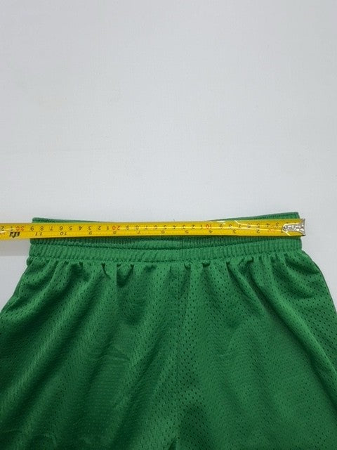 Reebok Men Green Athletic Shorts Size M Moisture-Wicking Elastic Waist