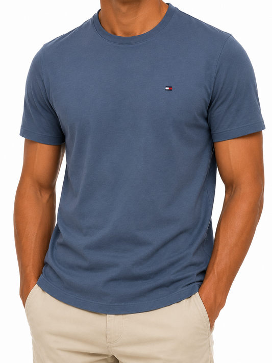 Tommy Men Blue T-Shirt size S product image 1