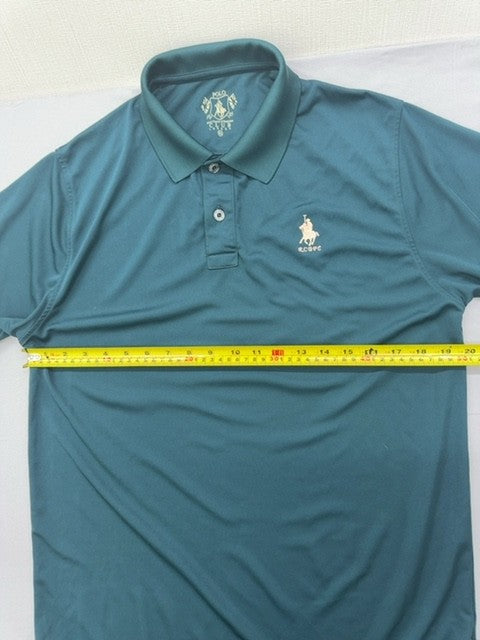 Royal Berkshire Men's Polo Club Teal XXL Short Sleeve Polo Shirt