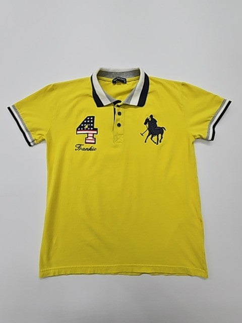 Frankie Polo Boys Yellow Polo Shirt size M product image 1