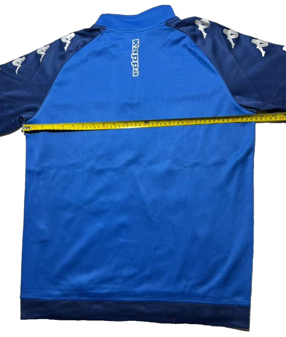 Men Kappa Esperia Monopoli 1988 Blue Football Training Top Long Sleeve L