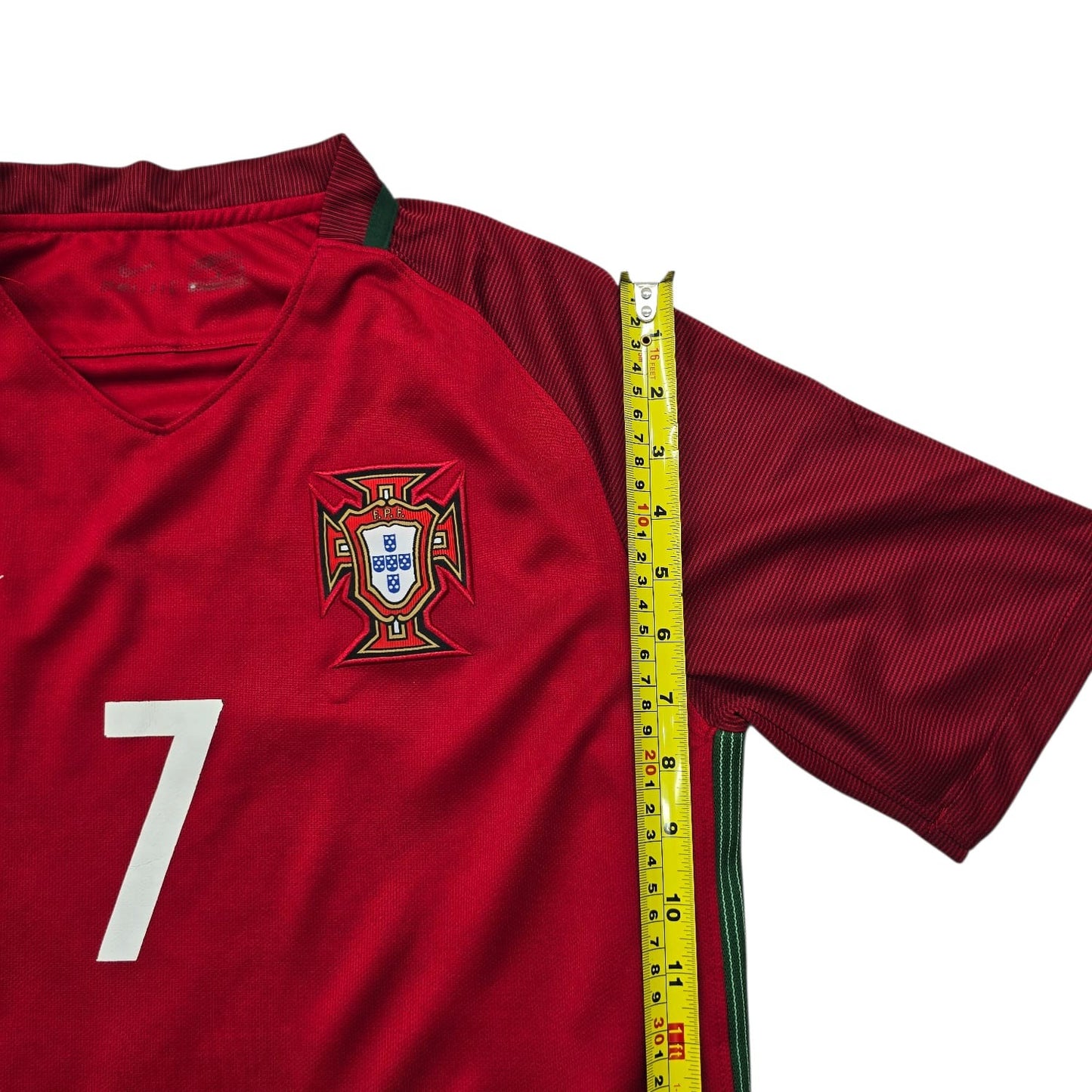 Nike Men's Portugal Red Soccer Jersey Size S Dri-FIT