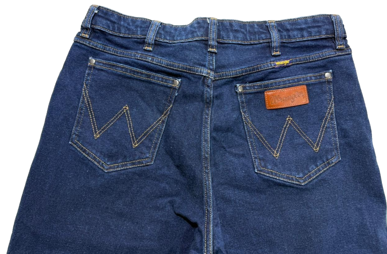 Wranglar Classic Women's Mid Waist Bootcut Blue Jeans Size 14R