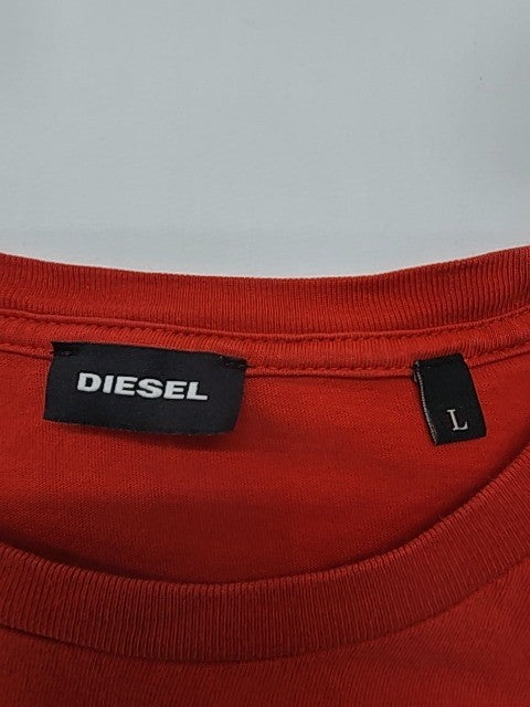 Diesel Men Red T-Shirt size L product image 6