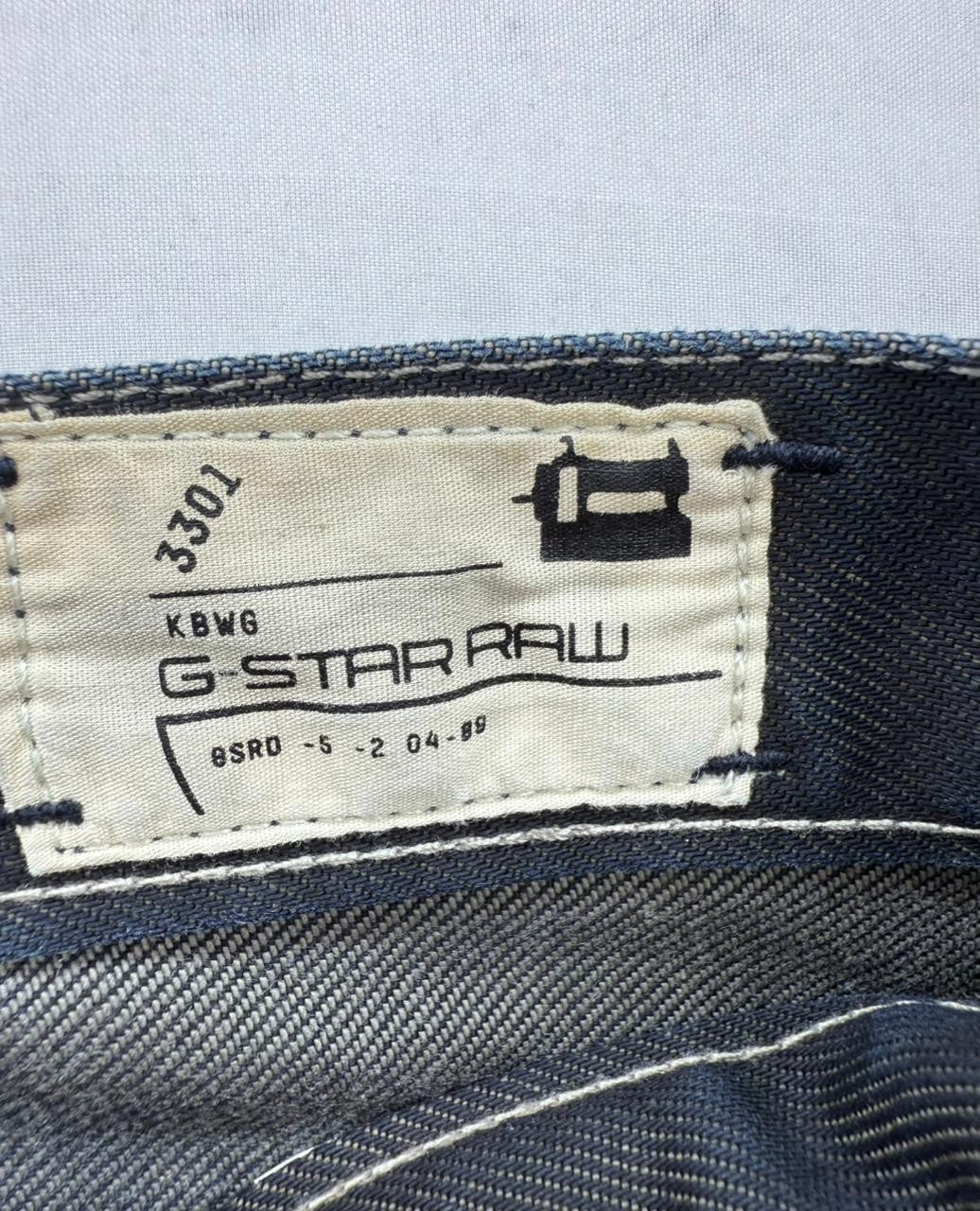 G-Star 3301 Slim Fit Men's Dark Wash Stretch Jeans 30x30