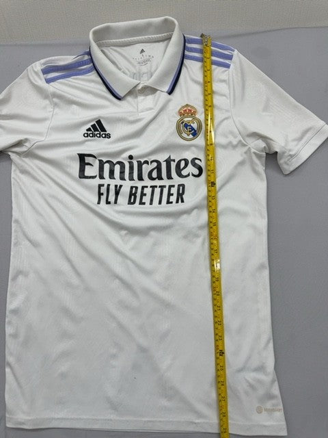 Adidas White L Short Sleeve Polo Jersey End Plastic Waste NWT