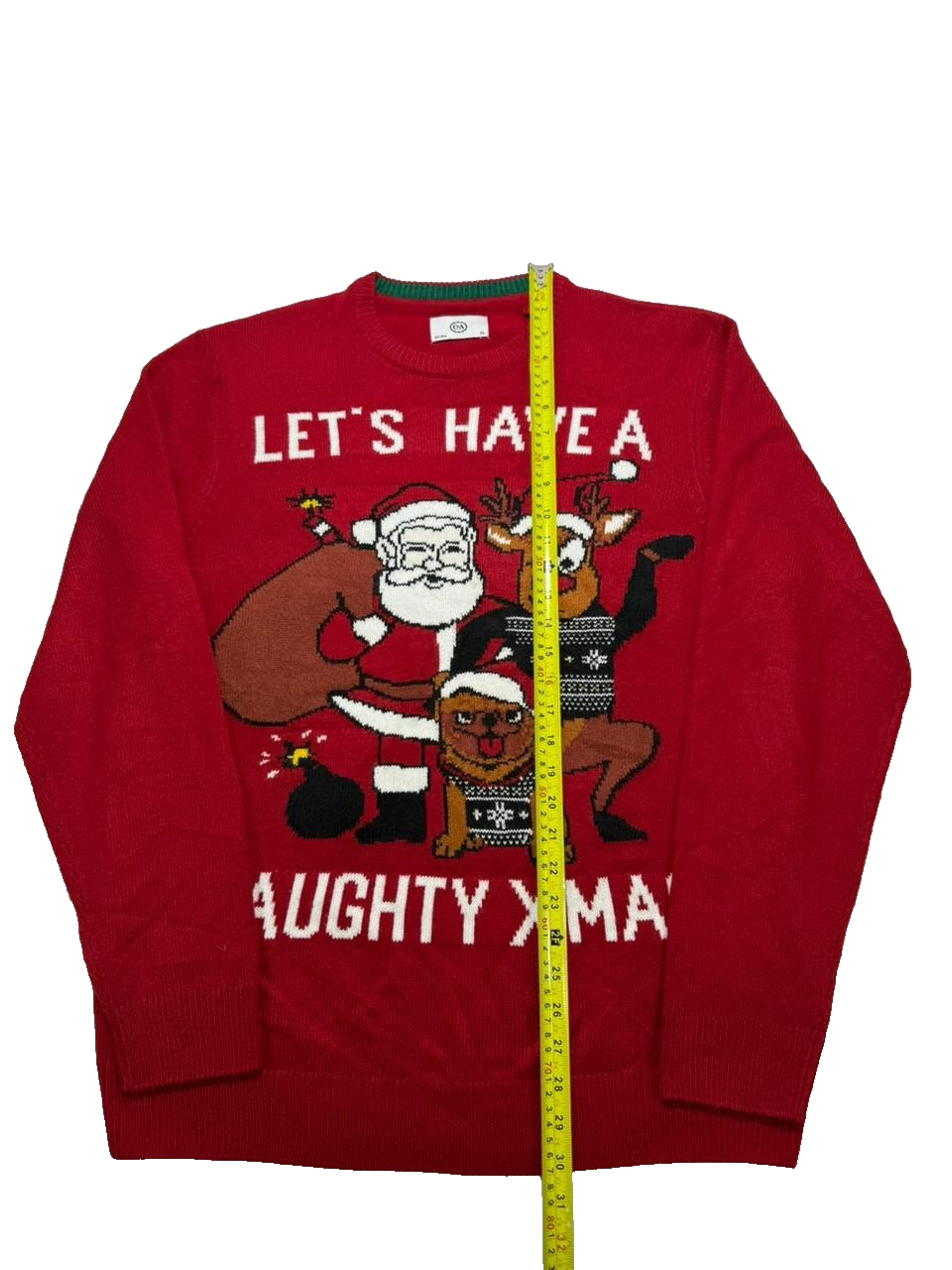 C&A Est 1841 Let'S Have A Naughty Xmas Sweater