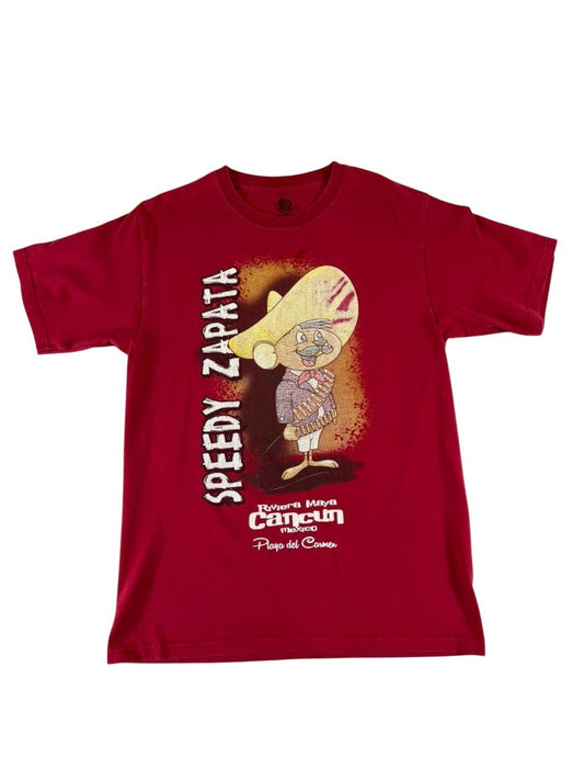 Expressate Men's T-Shirt – Size M, Speedy Zapata Cancun Mexico, Graphic