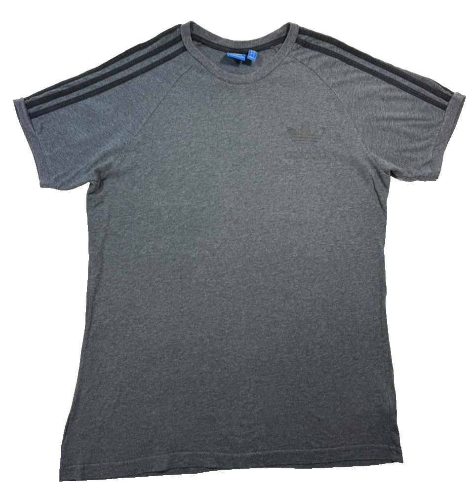 Adidas Originals California T-Shirt In Dark Grey Heather - Size L