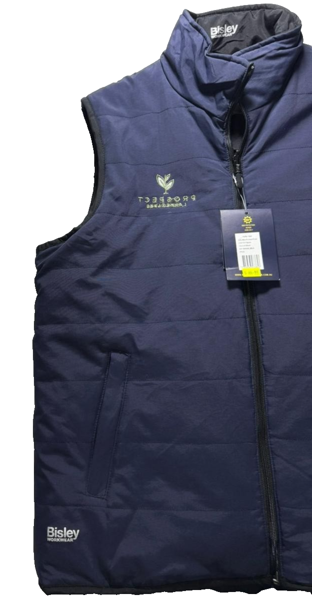 Bisley Bv0328 Reversible Puffer Vest - Size M