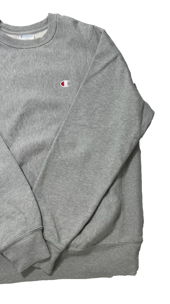 Champion Reverse Weave Grey Sweatshirt - Size L