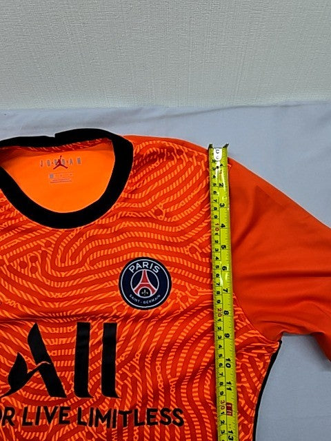 Jordan Men's L Orange Short Sleeve Poly Jersey Crewneck