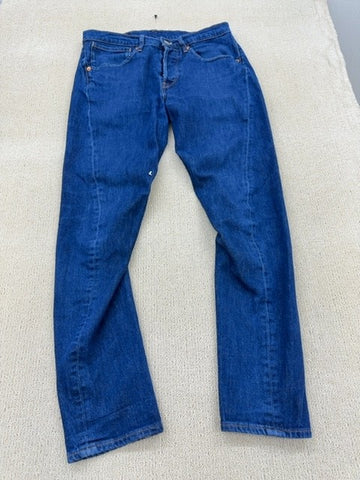 Levi's 512 Men's Blue Slim Taper Jeans Size 31 Dark Indigo Vintage